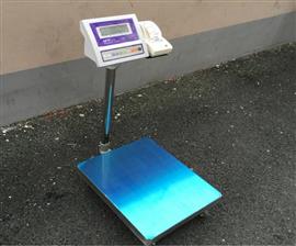 天津100kg帶不干膠打印電子臺秤