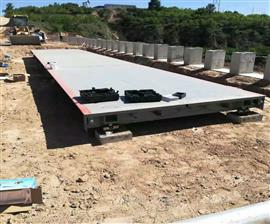 永州磅秤廠(chǎng)家,3x16米公斤100噸電子地磅稱(chēng)