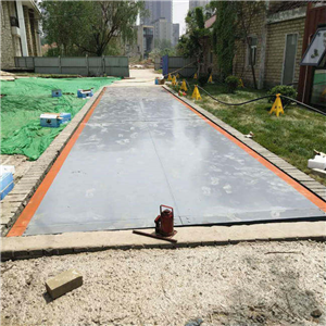 耀華50噸電子地磅怎么調