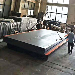 北辰20噸電子地磅安裝調試