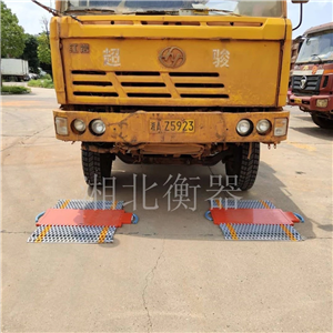 延安50噸移動(dòng)便攜式汽車(chē)衡