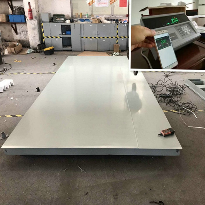 珠暉區5噸電子稱(chēng)地磅1.5x2m加厚臺面