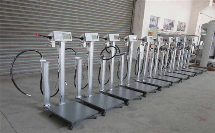 十堰120kg二氧化碳氣體灌裝秤操作使用