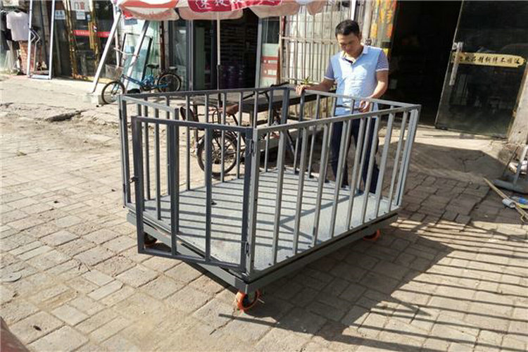 長(cháng)沙平臺蓄牧電子秤1.5乘以2米3噸帶護欄地磅報價(jià)
