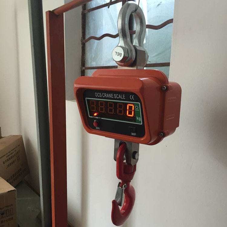 衡陽(yáng)3000kg碼頭吊卸電子吊鉤秤