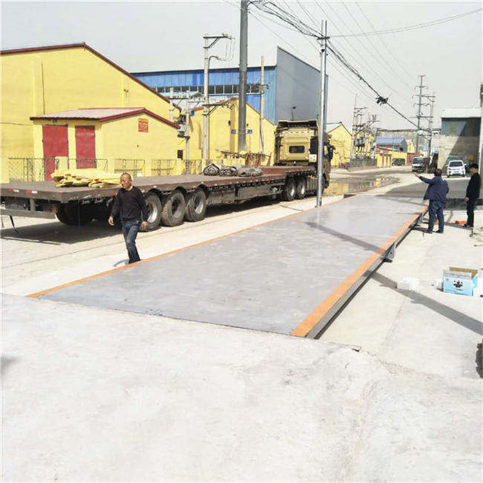 酒泉市3.4x18米100噸電子打印汽車(chē)衡